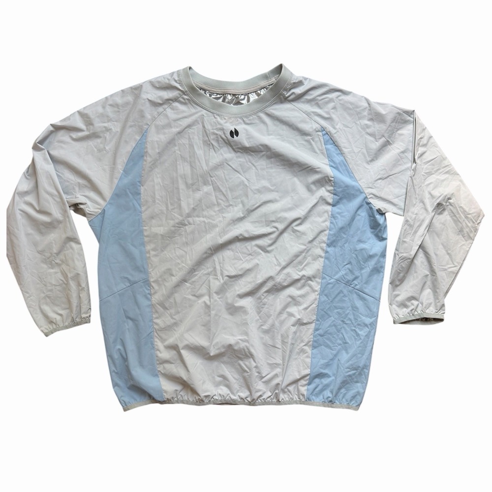 HOTSUIT Women's Sauna Sweat Shirt 3XL Gray Long Sleeve Workout Pullover